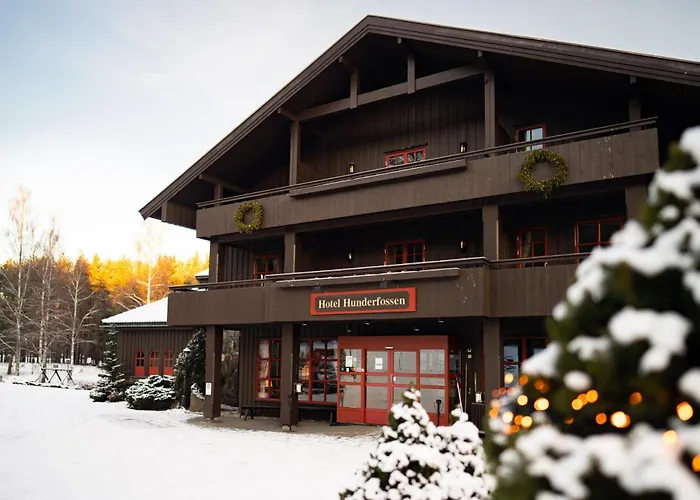 Отель Hunderfossen &